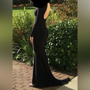 Club L London Maxi Bodycon Backless Dress